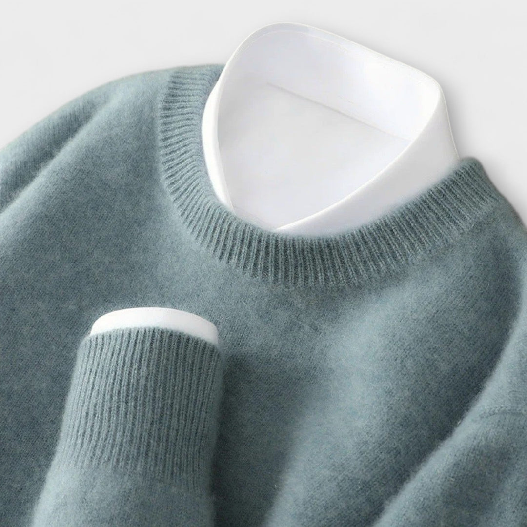 Argilla Sicilia | AURELIO | Maglia in Cashmere con Collo Alto