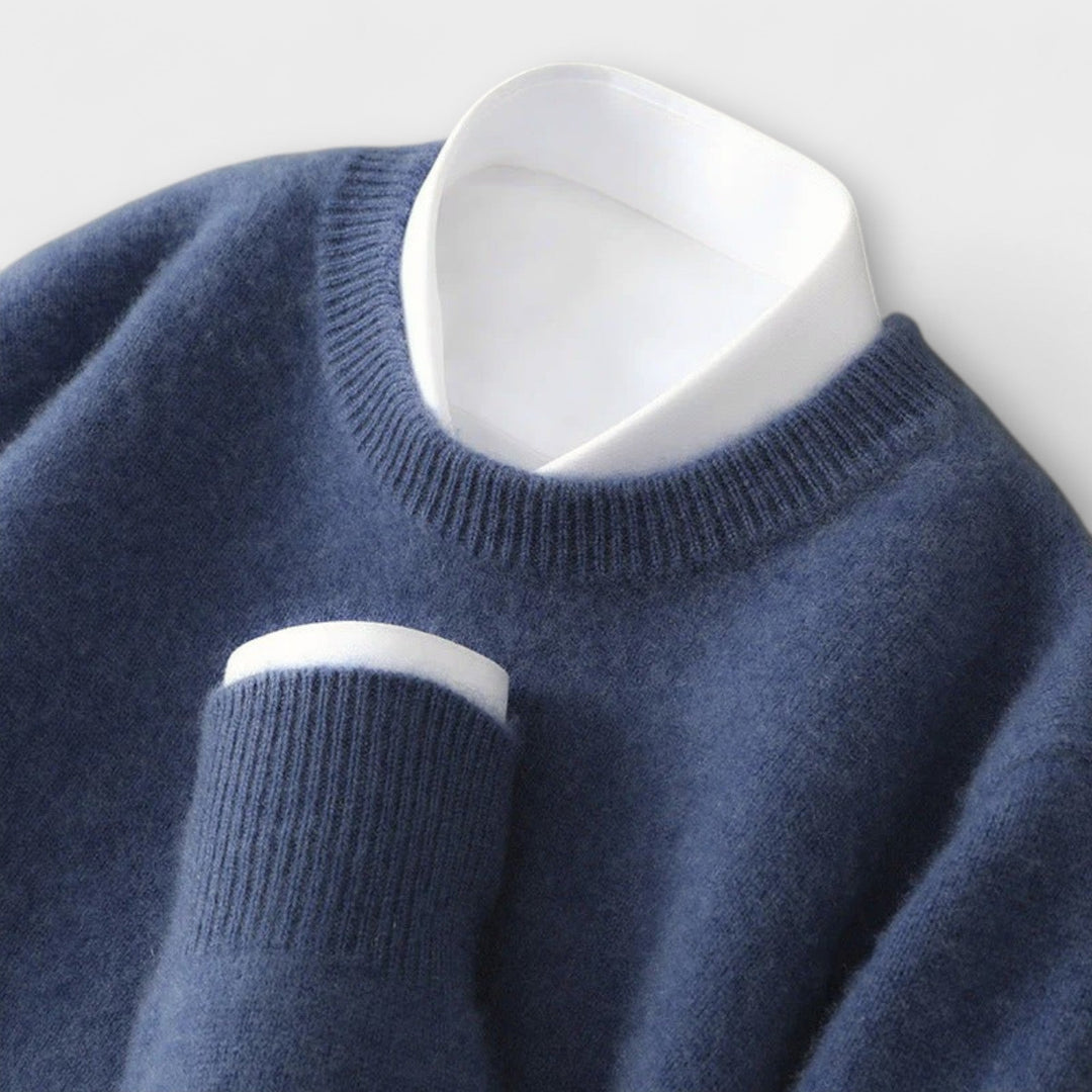 Argilla Sicilia | AURELIO | Maglia in Cashmere con Collo Alto