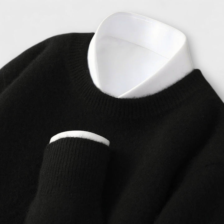 Argilla Sicilia | AURELIO | Maglia in Cashmere con Collo Alto