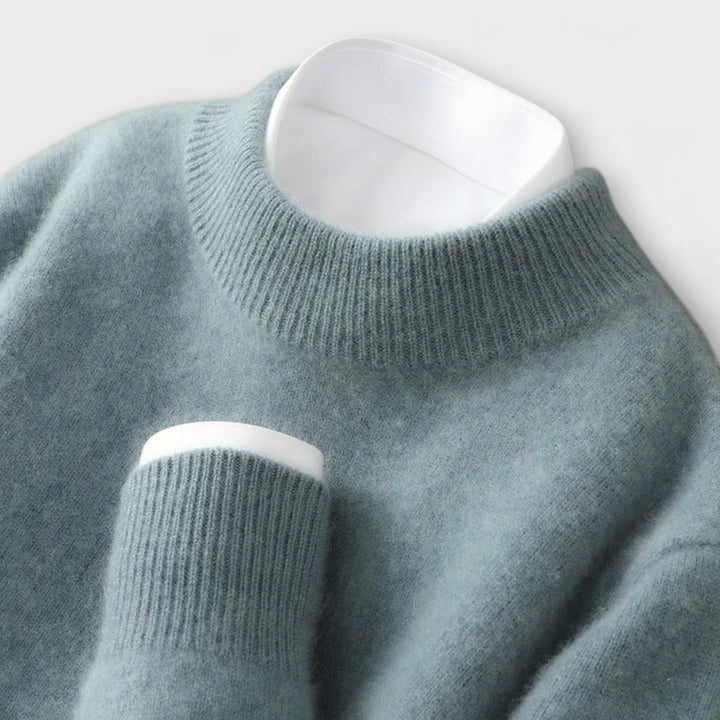 Argilla Sicilia | AURELIO | Maglia in Cashmere con Collo Alto