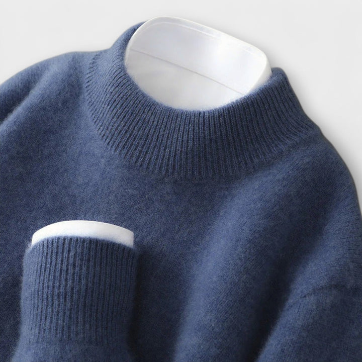 Argilla Sicilia | AURELIO | Maglia in Cashmere con Collo Alto