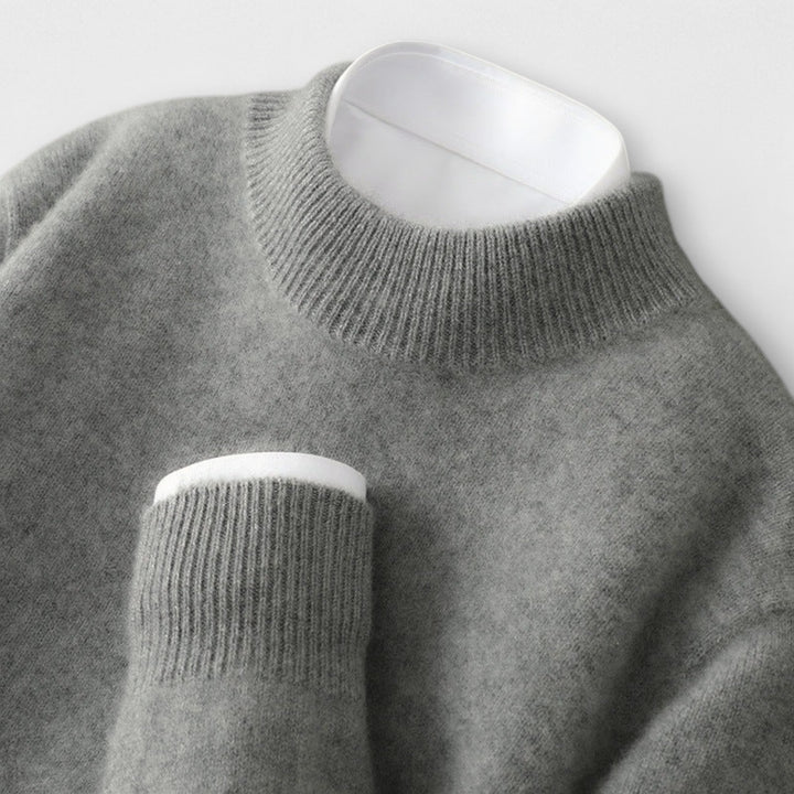Argilla Sicilia | AURELIO | Maglia in Cashmere con Collo Alto