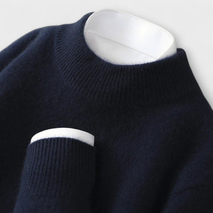 Argilla Sicilia | AURELIO | Maglia in Cashmere con Collo Alto