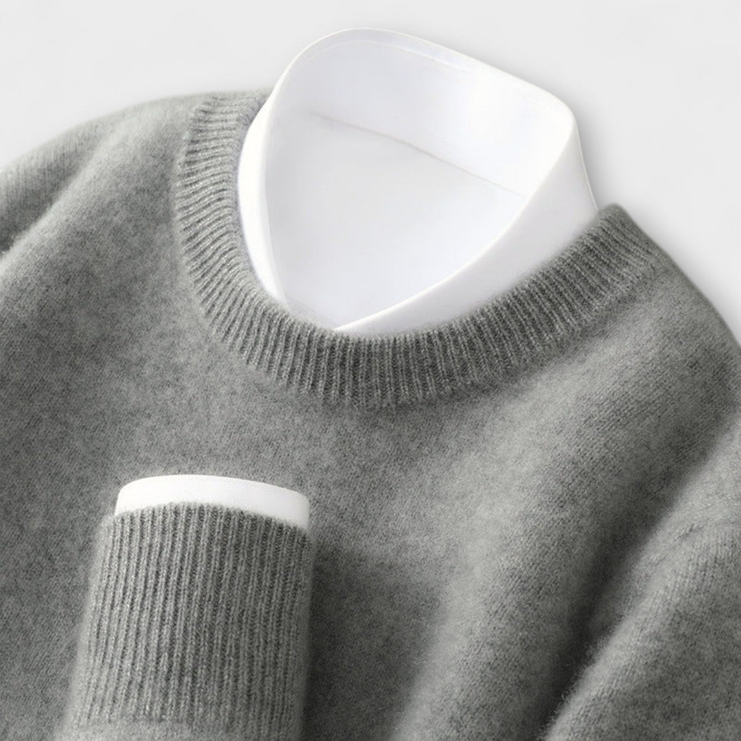 Argilla Sicilia | AURELIO | Maglia in Cashmere con Collo Alto