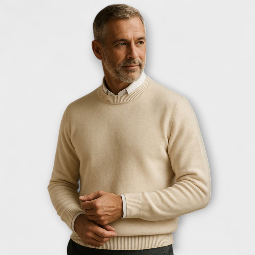 Argilla Sicilia | AURELIO | Maglia in Cashmere con Collo Alto