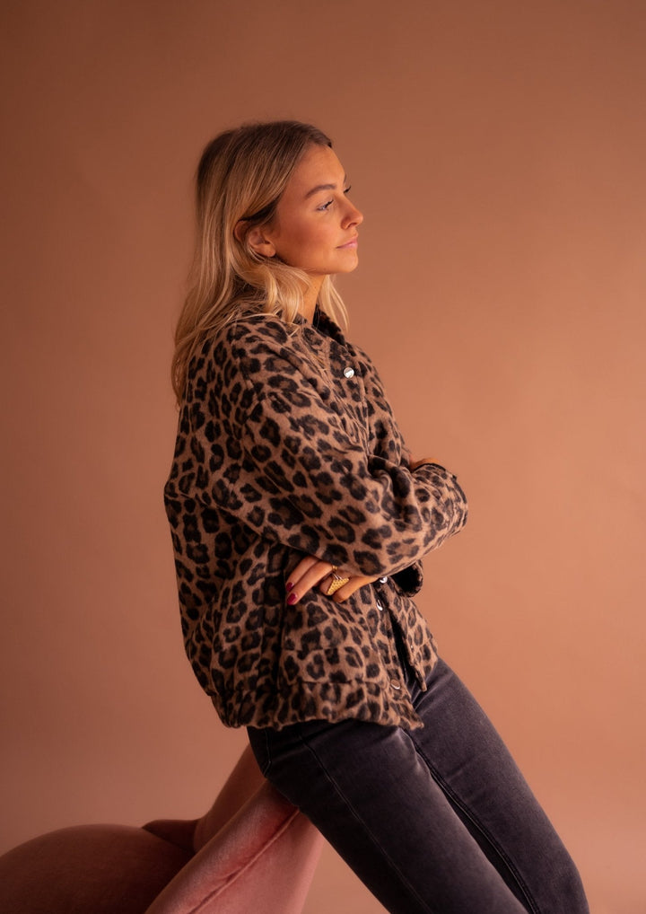 Argilla Sicilia | MIRELA | Giacca Leopardata alla Moda