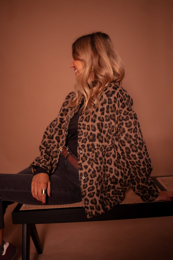 Argilla Sicilia | MIRELA | Giacca Leopardata alla Moda