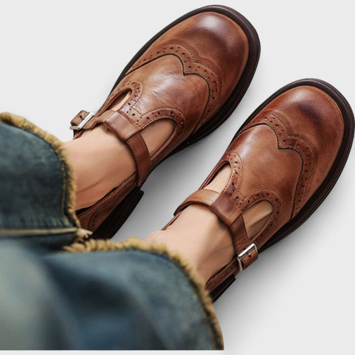 Argilla Sicilia | ELISA | Eleganza e Comfort Talon in Pelle