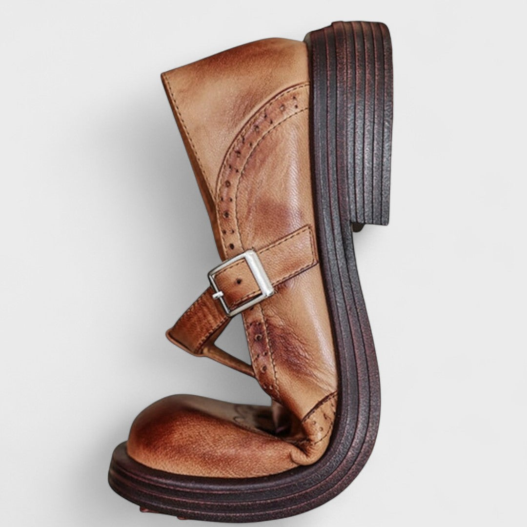 Argilla Sicilia | ELISA | Eleganza e Comfort Talon in Pelle